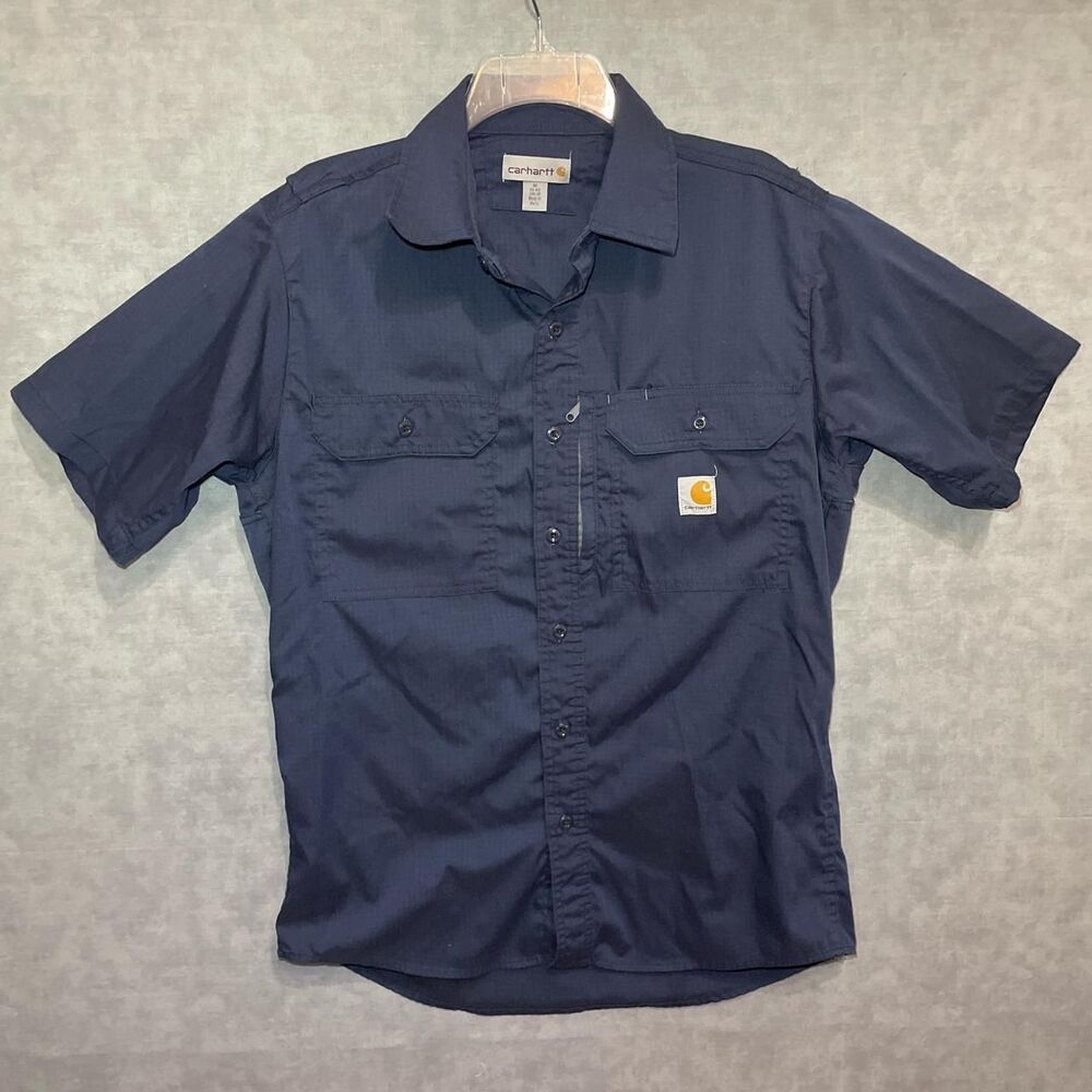 Carhartt short sleeve button up shirt